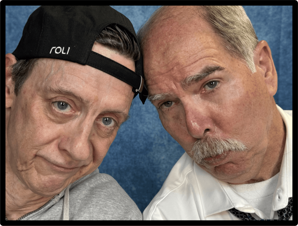 Quirky scenes from The Odd Couple